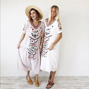 Roolee Embroidered Dress